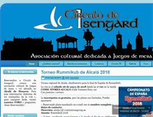 Tablet Screenshot of circulodeisengard.es